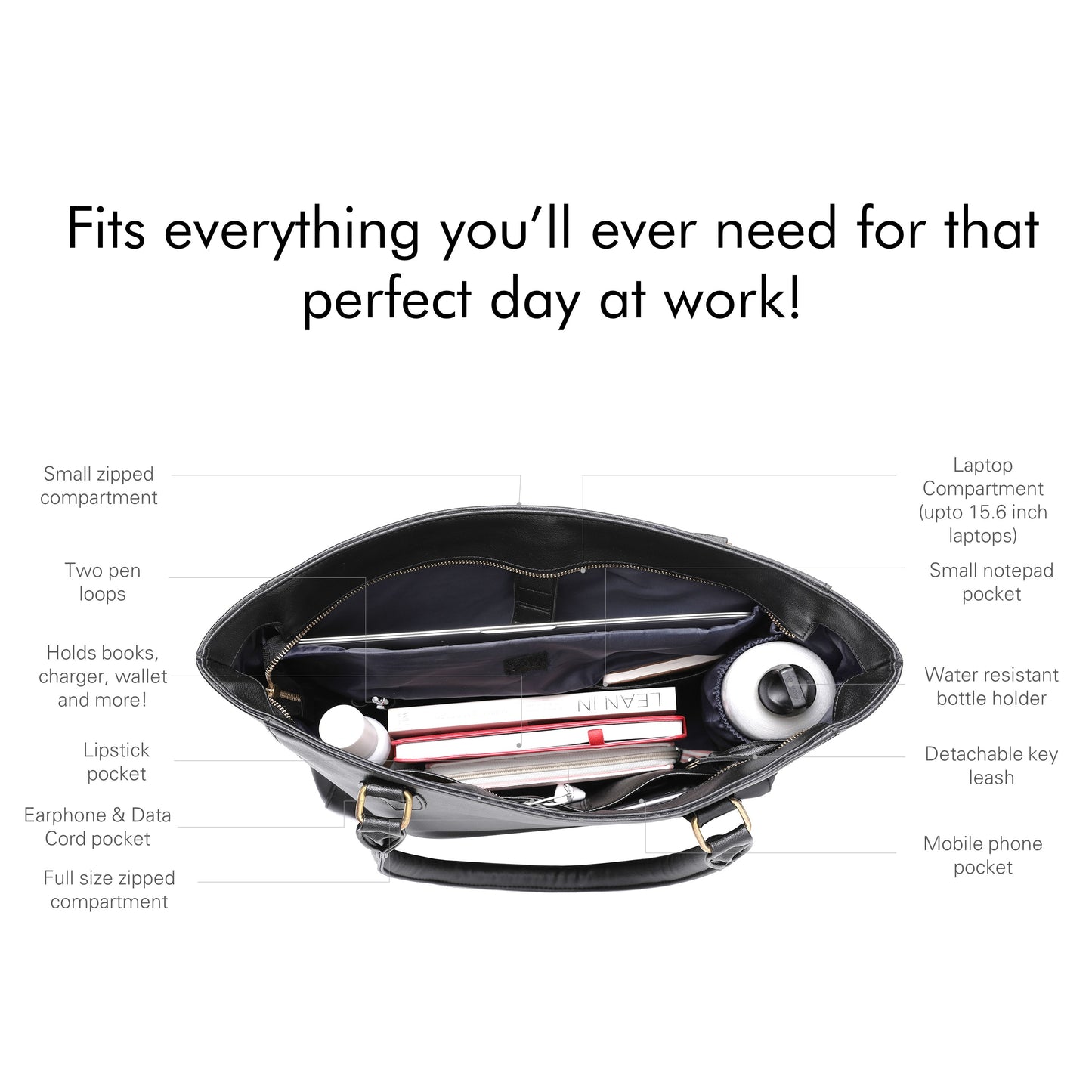 Ultimate Work Tote for Women - SAMPLE SALE