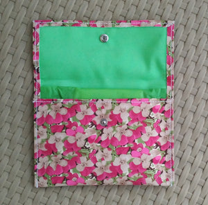 Pink Floral - Sanitary Pouch for Women