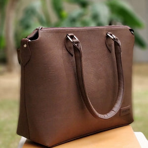 Essentials - Dark Brown Tote Bag for Women - FINAL SALE